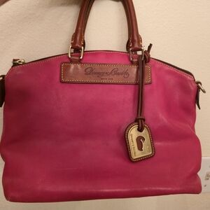Dooney & Bourke Pink Leather Satchel